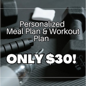 Personalized Meal plan & Workout plan