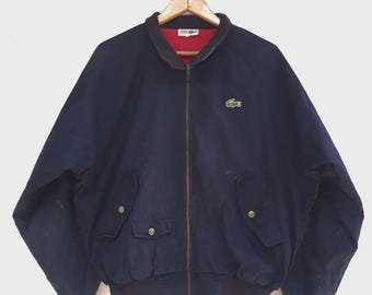Vintage 90's Chemise Lacoste Green Large Jacket Chemise Lacoste