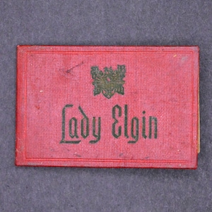 Vintage Lady Elgin Watch Observatory Certificate. Booklet On How Elgin Maintained Its Time Standard. Interesting piece of Elgin History.