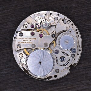 Vintage Cortland Concord Watch Company Swiss Watch Movement Not Running. Antique Pocket Watch Vintage Pocket Watch. Swiss Watch. Etsy
