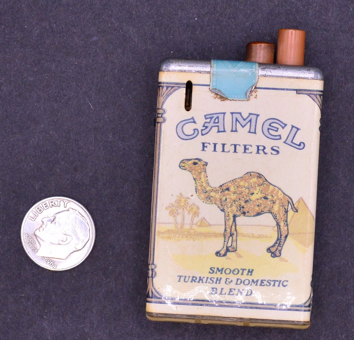 Vintage Camel Butane Lighter. Made by Pack Lite in Korea. Etsy