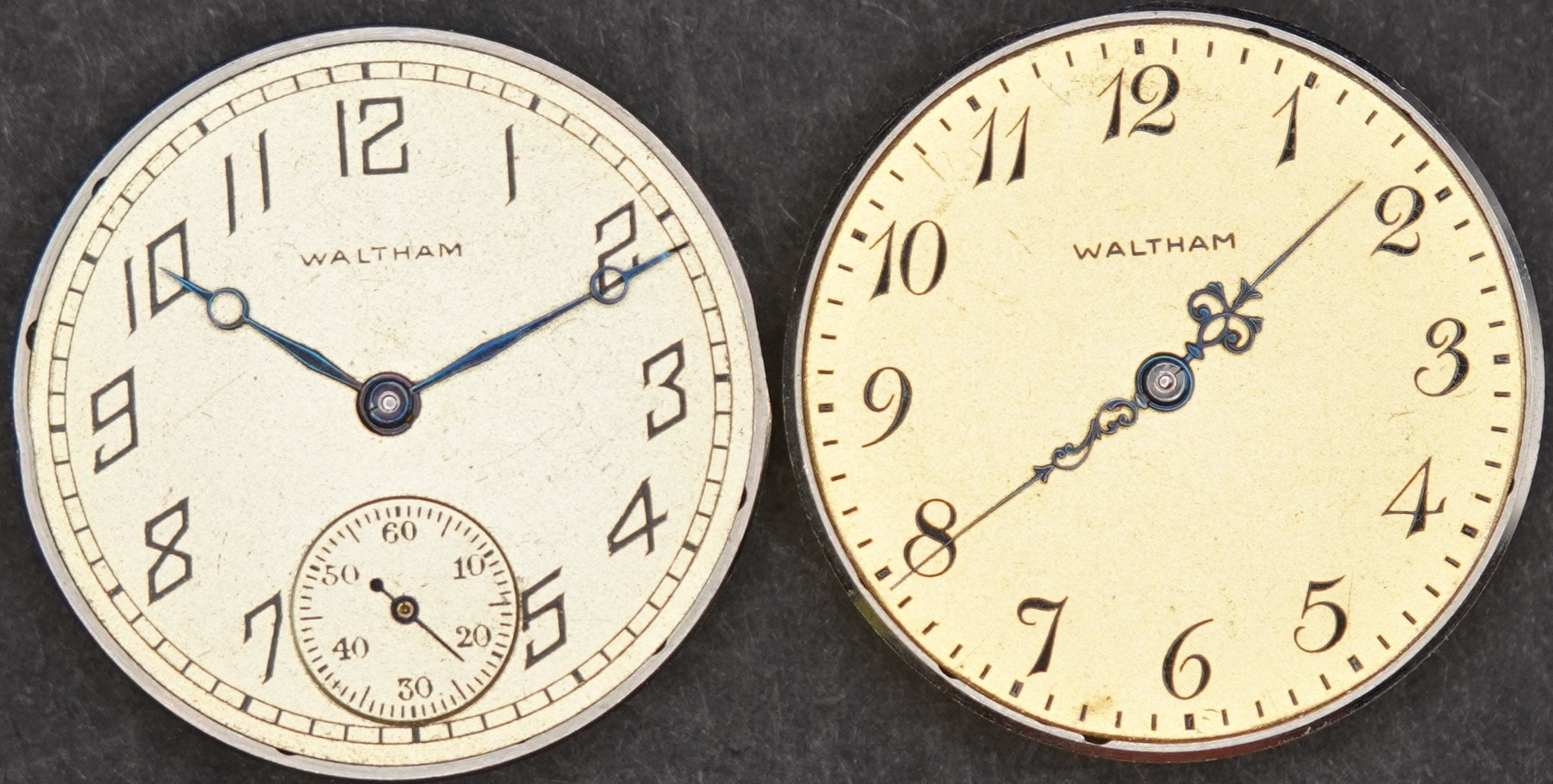 Mouvement Mécanique Vintage Waltham LDS - Pour Pièces Ou Réparation - Occasion