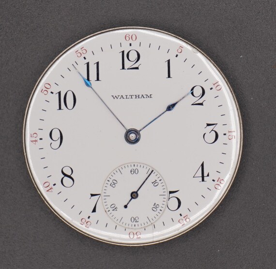 Vintage Waltham Watch Movement. Complete Not Running. Year 1912 Size 16 15 Jewel Grade 620 Good Staff Bad Hair Spring Table Jewel. Etsy