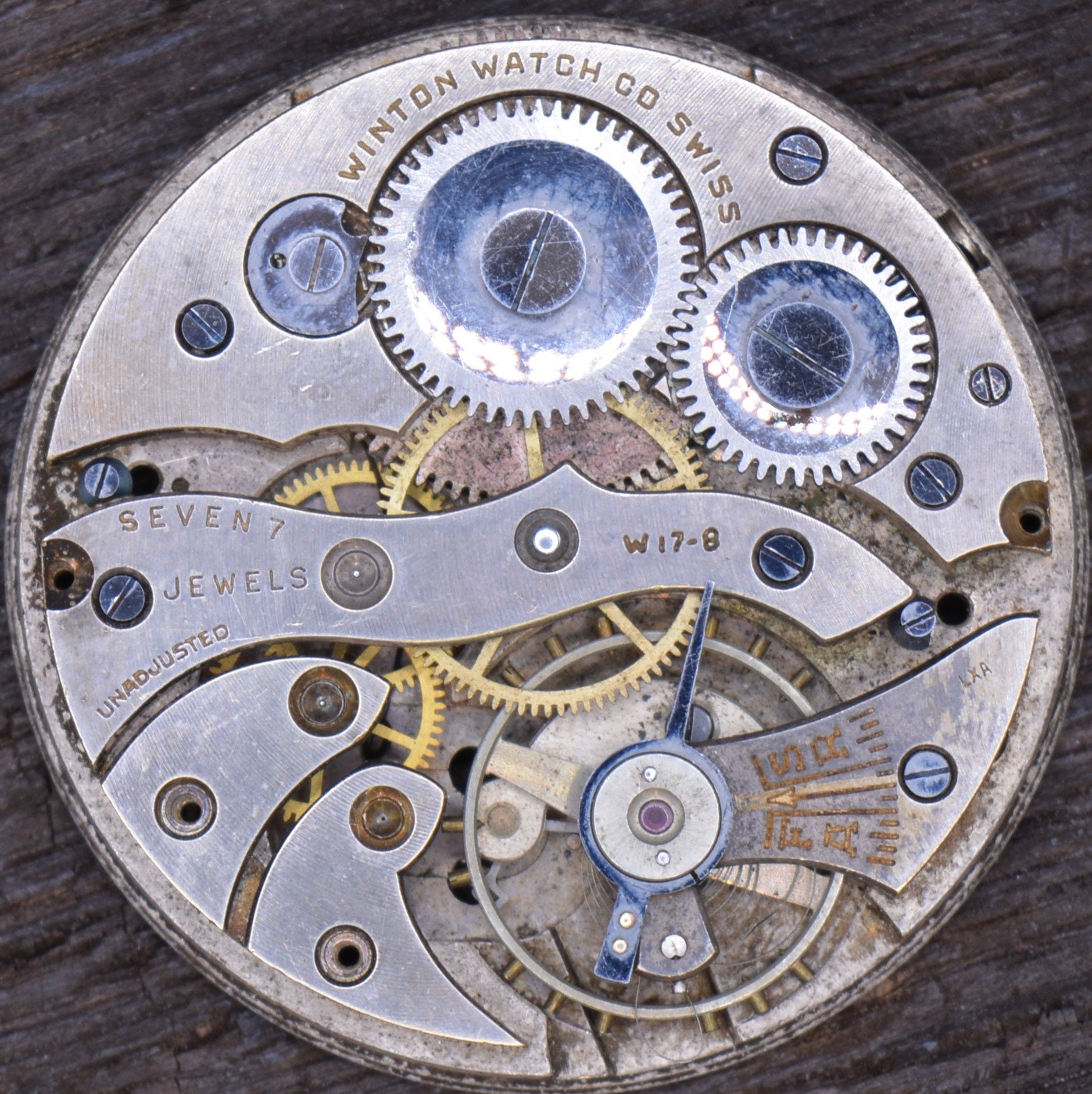 Vintage Winton Watch Company Swiss Watch Movement Not Etsy UK