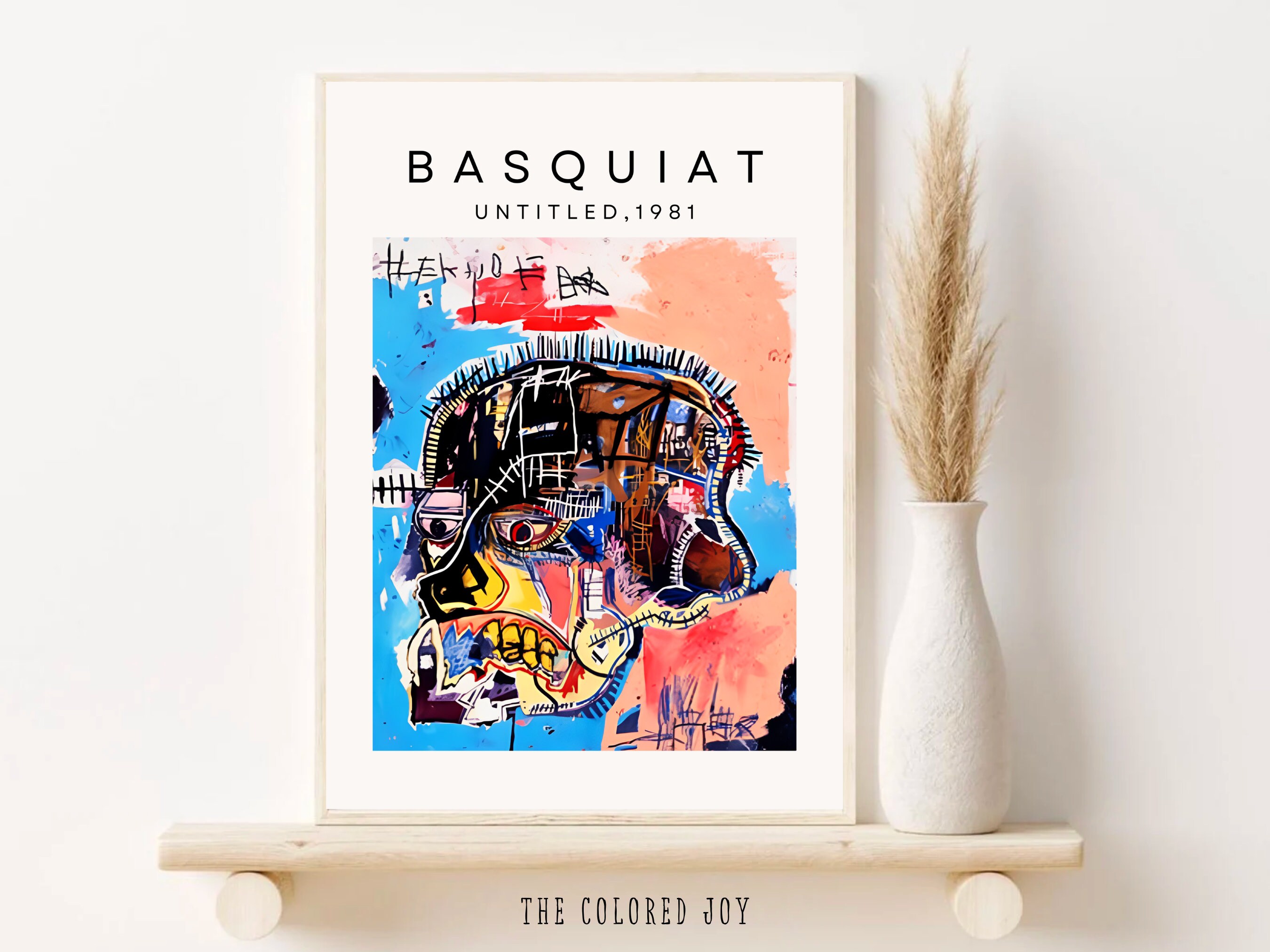 Untitled 1981 Jean Michel Basquiat Poster Basquiat Museum - Etsy
