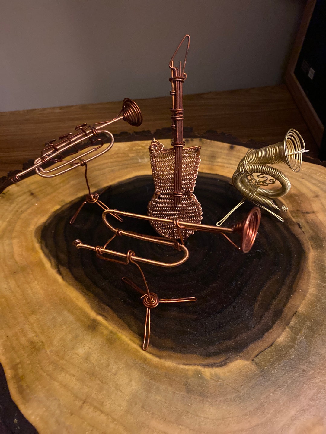 Copper Sculpture Musical Set - Etsy