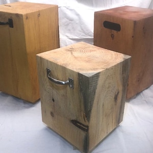 Tree Stump End Tables