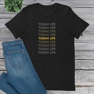 Short-Sleeve Unisex T-Shirt-Torah is life
