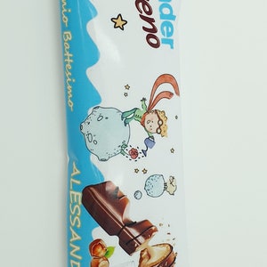 Kinder Bueno personalizzato tema Piccolo Principe