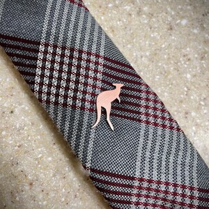 Jumping Kangaroo Australia Tie Tack Lapel Pin