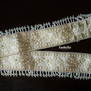 White Pearl Belt - Etsy
