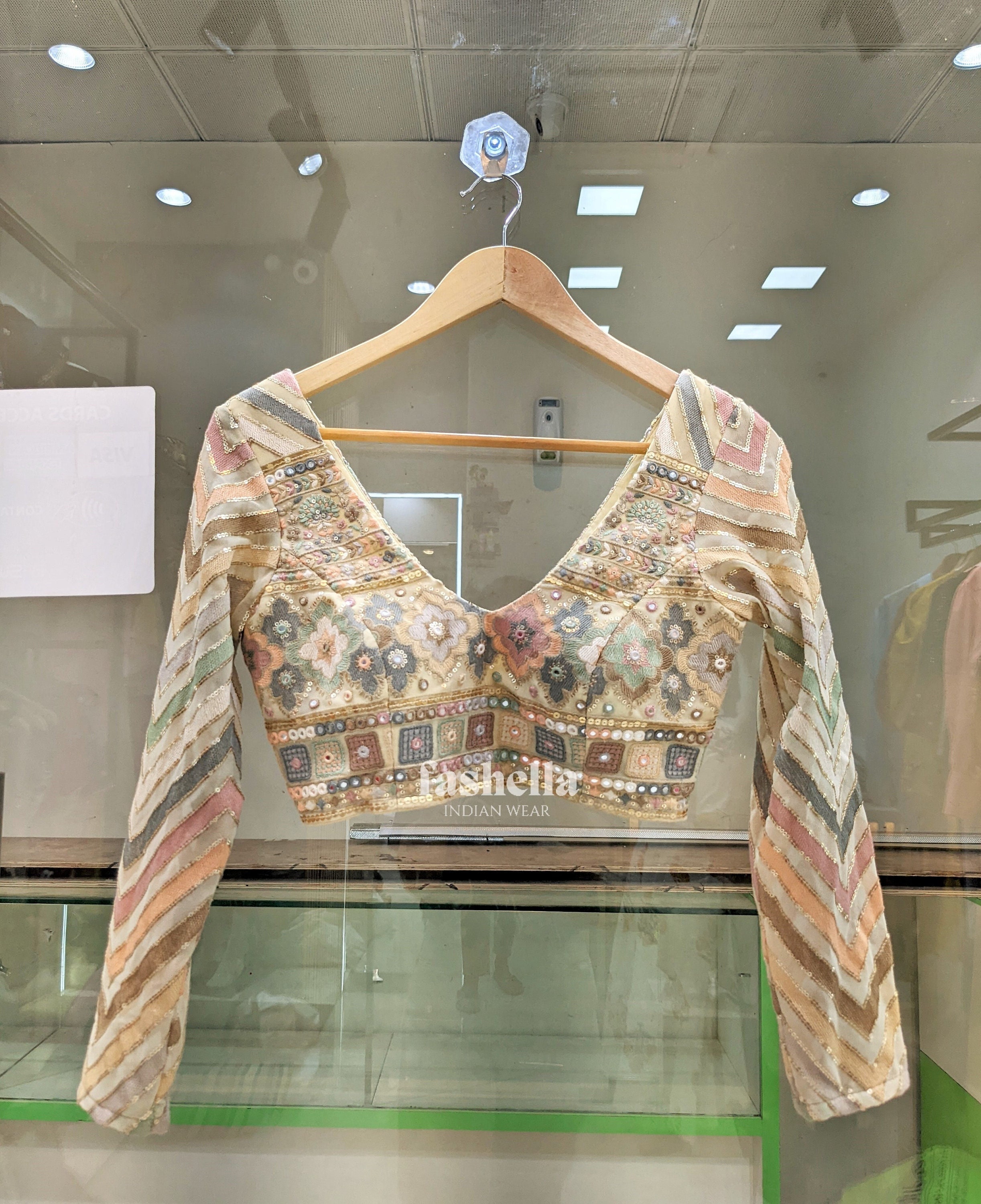 cotton blouse full sleeves