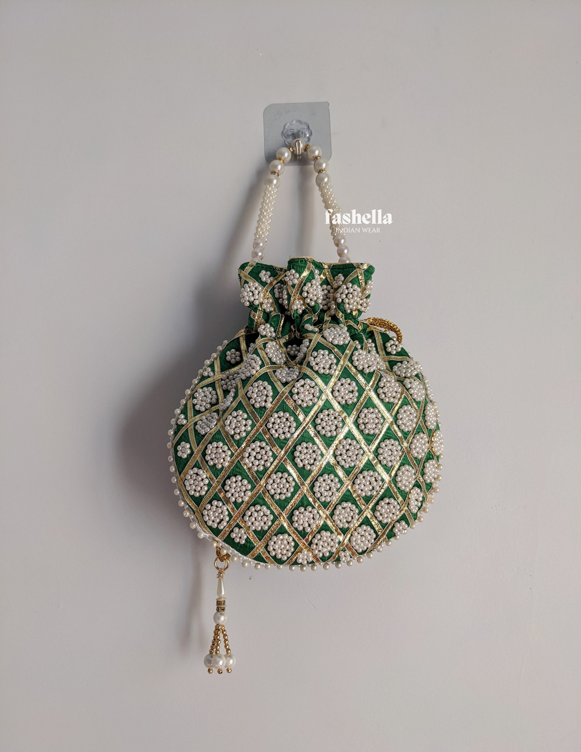 Potli Bag Indian Potli Bag Bag With Lehenga Indian Purses Indian Handmade Bag Clutch for Indianwear Bags for Weddings Drawstring Bags Etsy