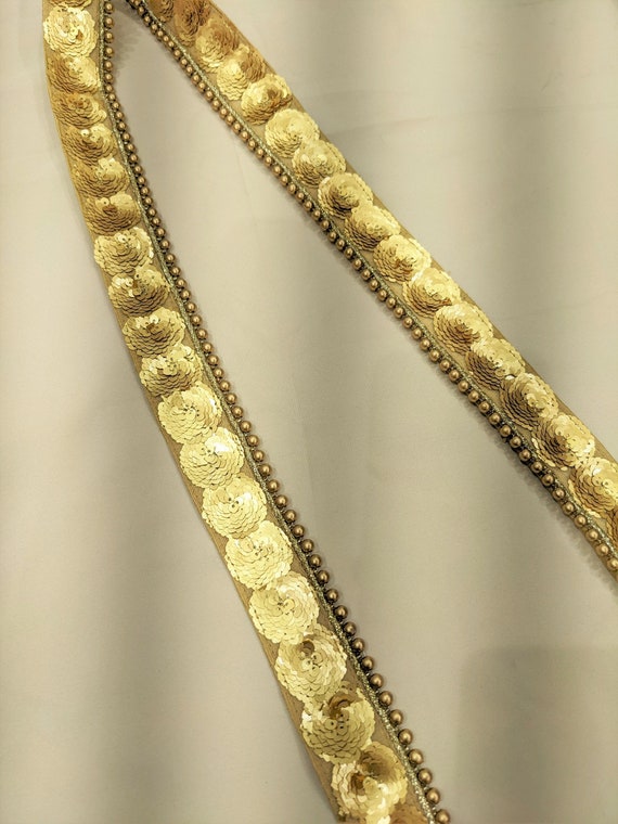 Saree Belt / Sari Belt/ Gold Floral Belt/ Gold Saree Belt/ Waist Belt Gold/  Sari Accessories/ Lehenga Belt/ Indian Wear Belt/ Ladies Belt 