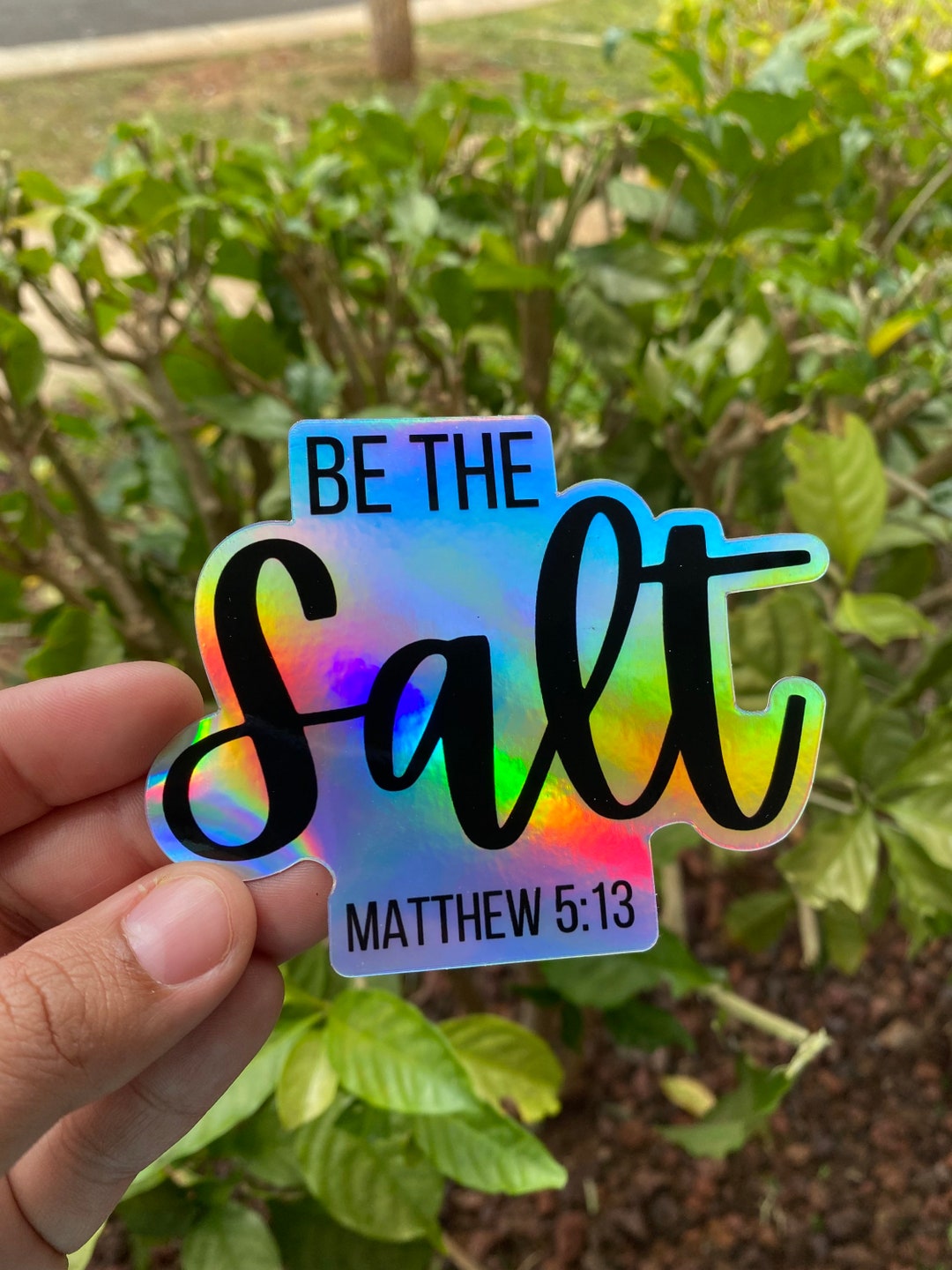 Be the Salt Holographic Sticker - Etsy