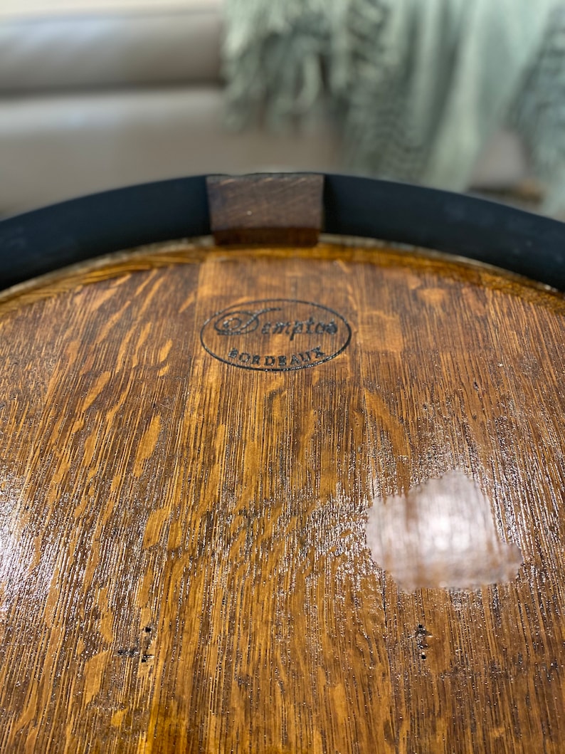 Wine barrel coffee table Bild 4