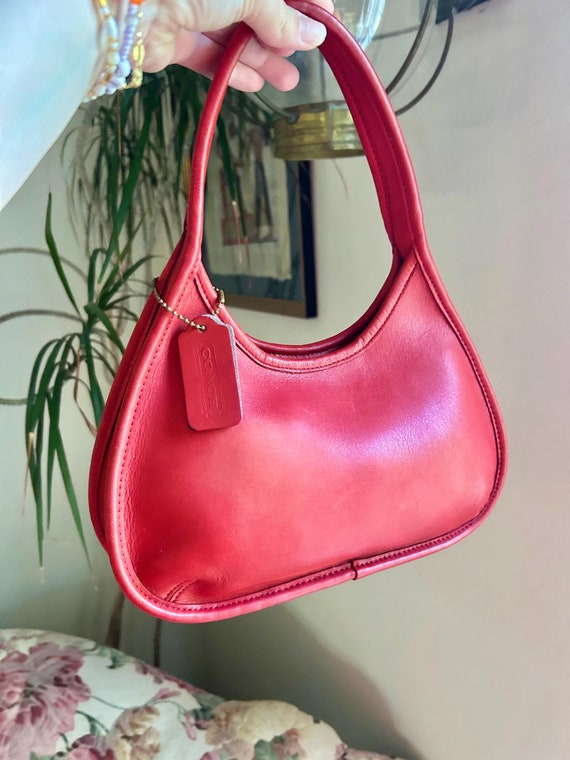 coach signature ergo flap shoulder bag