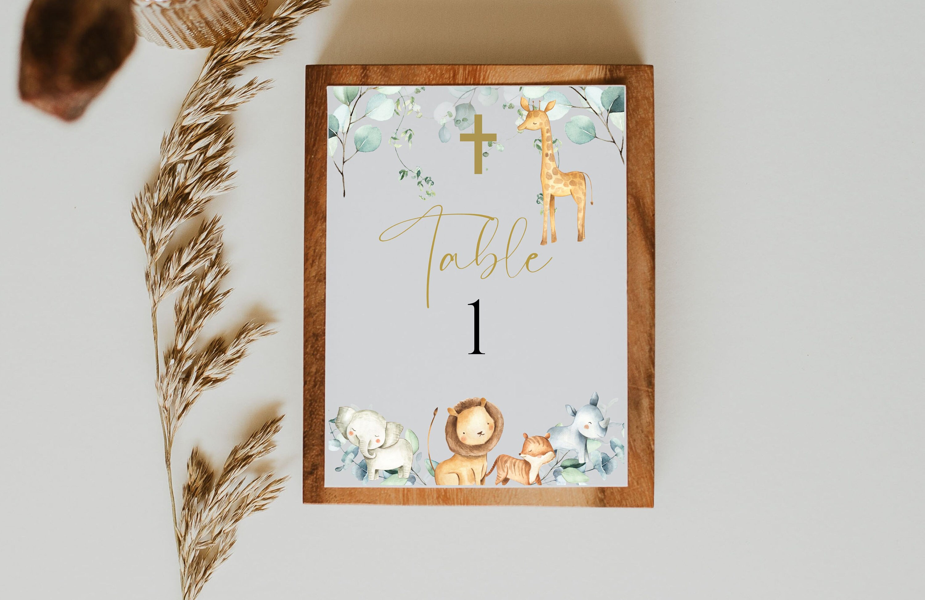 Baptism Table Table Number Baptism Table Numbers Christening Table - Etsy