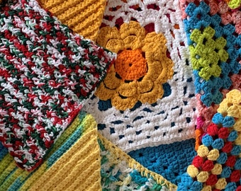 Crocheted Cotton Dish/Wash Cloth