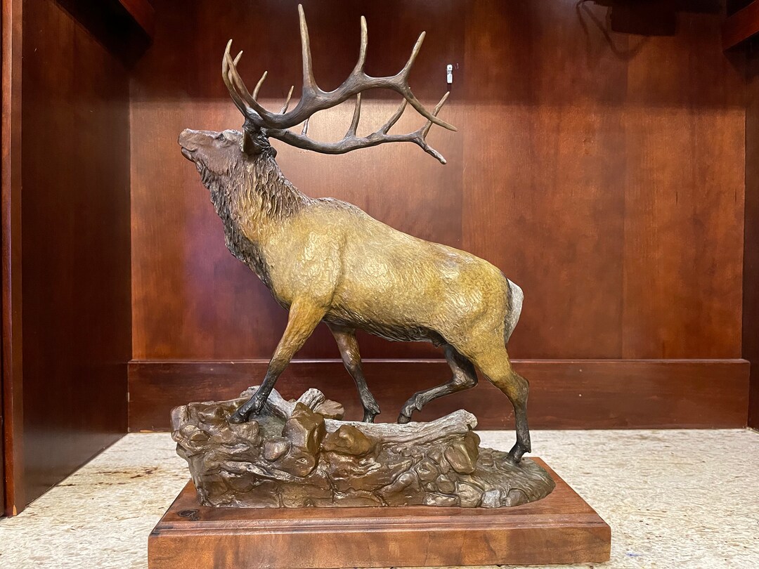 Elk Sculpture Limited Edition 9/20 Etsy