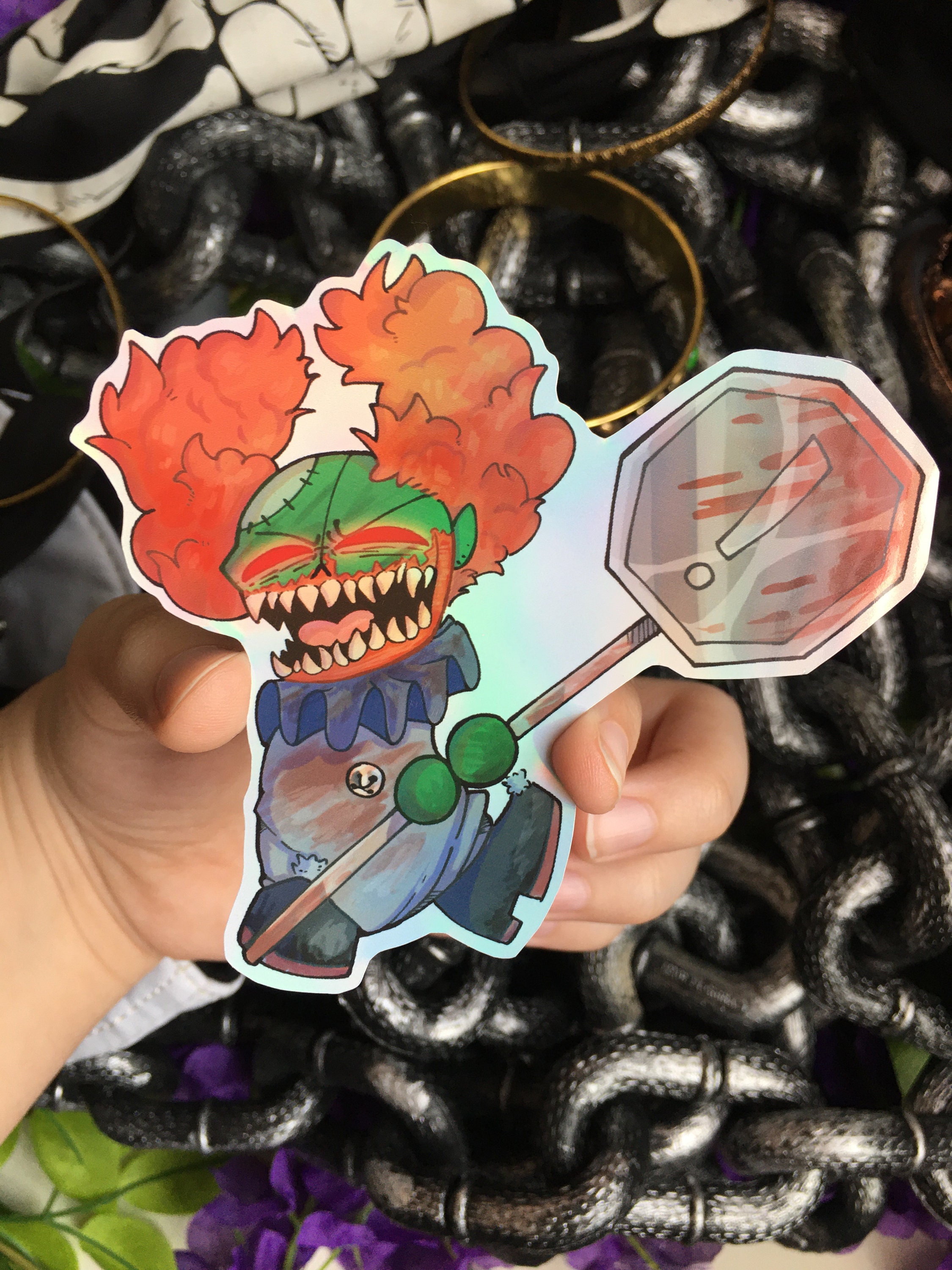 Madness combat Raging Tricky the clown | Sticker