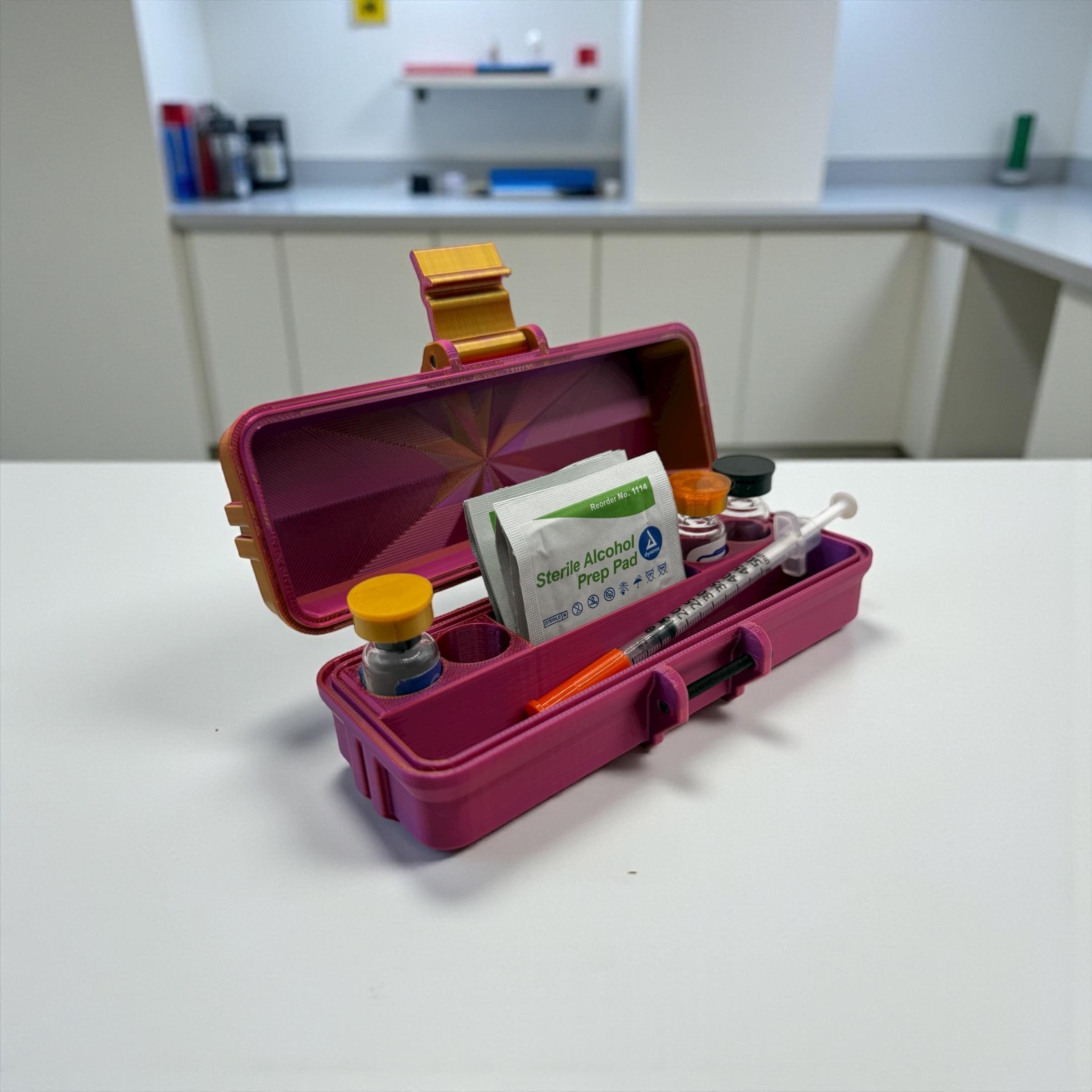 Glp1 Vial Travel Case
