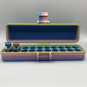 3ml Peptide Storage Box 20 Vials - multiple colors available,