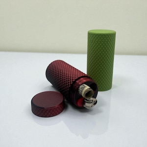 Pre Rolled Cigarettes Case - 2 Slot doob tube Holder, Compact and Crush Proof, Christmas Gifts for Smokers, Stoner Gift