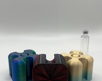 3ml cartridge fill station and purge block. For Peptide, insulin and more.