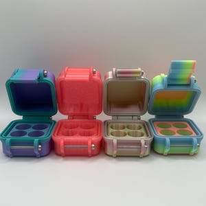 Medicine Travel Case, Peptide Storage Case, Peptide box, insulin storage (3ml x 4 Vials) V1