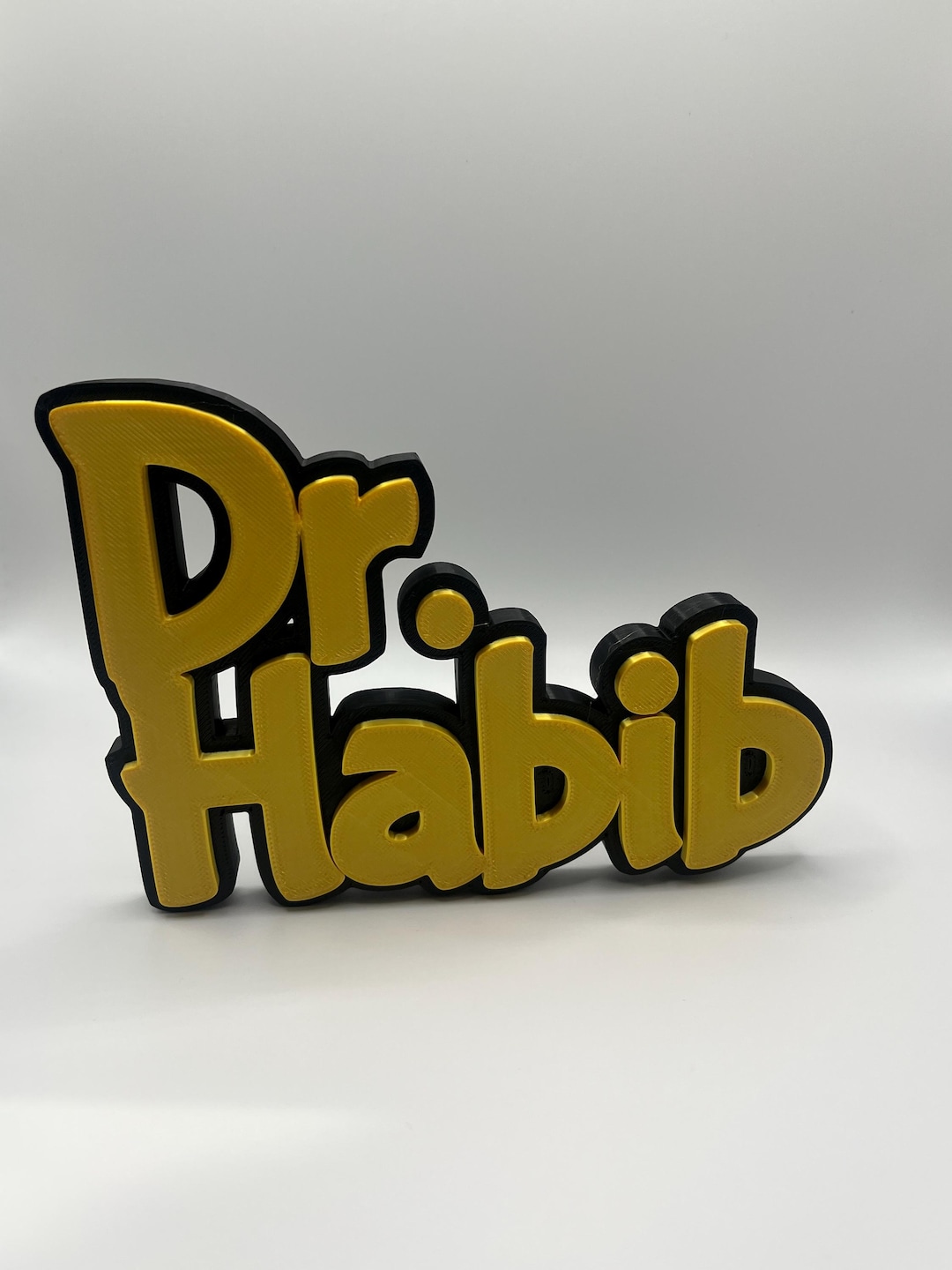 Custom Doctor Desk Name Plate – 3D Printed Medical Professional Office ...