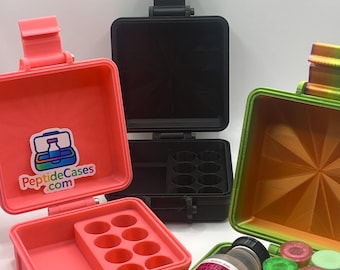 bpc 157 without tb 500 2-3ml Vial + Bac Water GLP1 Peptide Storage Box. Store Sema, Tirz, Reta,  and More !