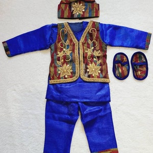Nepali pasni dress for boy/Baby Weaning Ceremony /Rice feeding/ Annaprasan