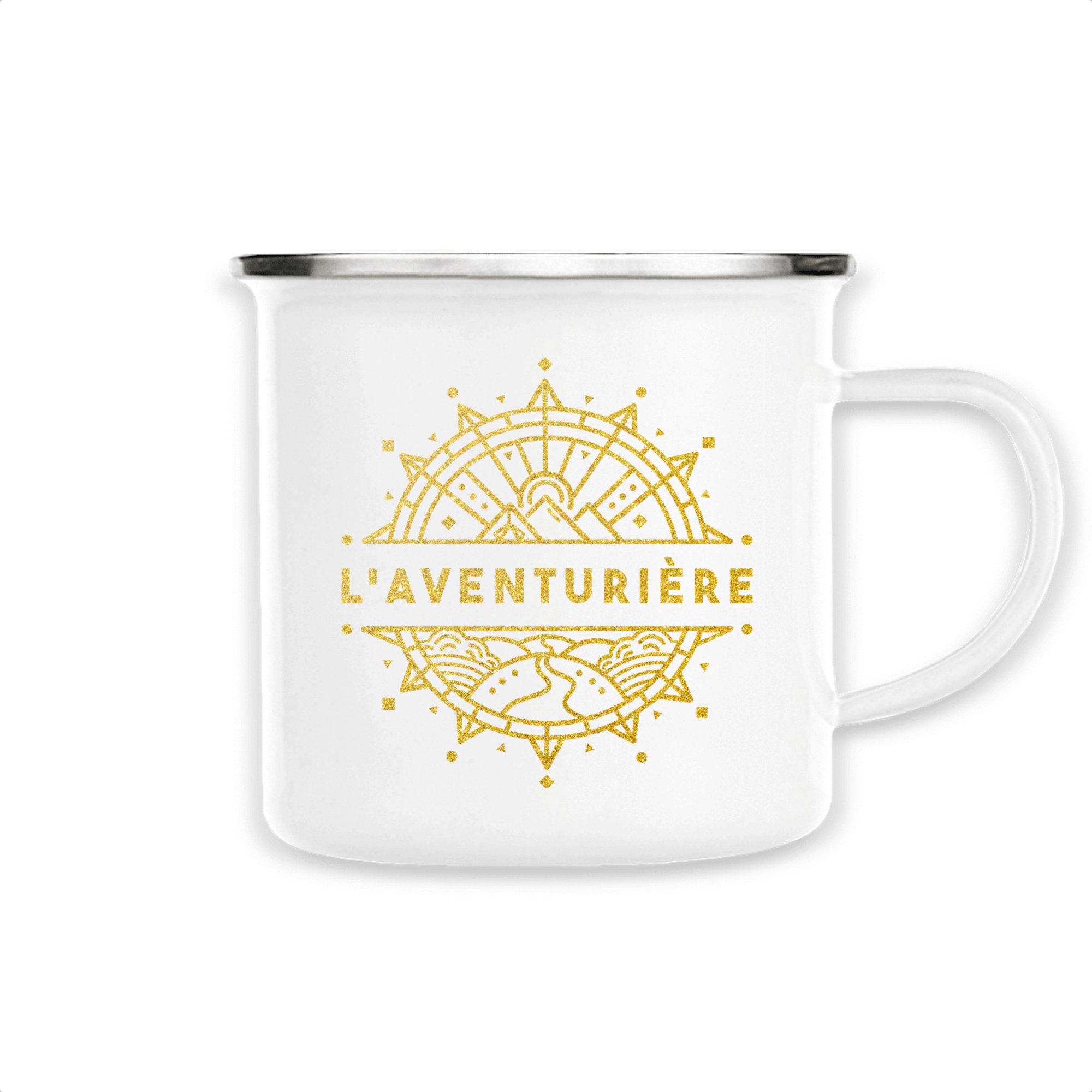 Mug Aventurière - Aventurier Or Tasse Café Thé