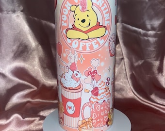 Vaso de café con temática de San Valentín de Pooh