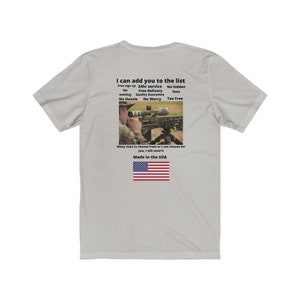 Unisex Jersey Short Sleeve Tee