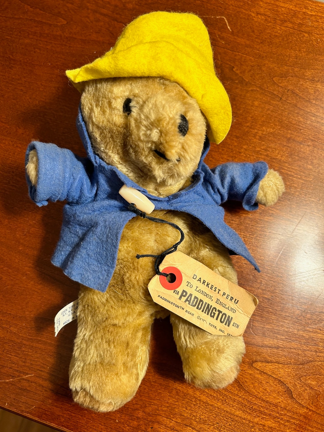 Vintage Paddington Bear by EDEN Inc. With Original Tag. - Etsy