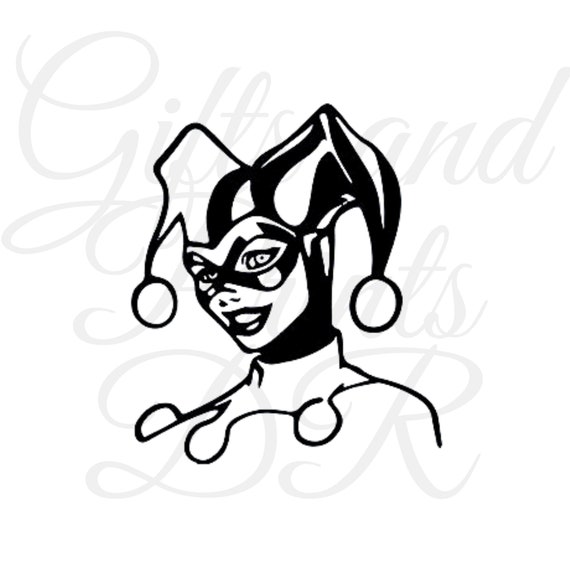 Harley Quinn Decal Girl Joker Decal Harley Quinn Car - Etsy Denmark