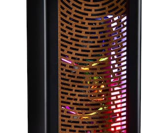 Vault 2 V1.1 - Boîtier d'ordinateur compact mini-ITX 23,4 L avec panneaux en bois | Design fonctionnel moderne