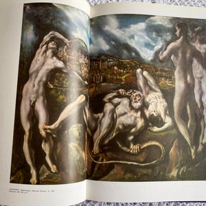 Vintage El Greco Art Book Hardcover Book in Spanish image 10