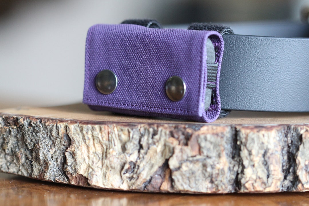 FI series 2 GPS Compatible Dog Collar Pouch Heavy Duty Metal Snaps With