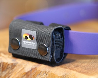 FI (Series 3) GPS Compatible Pouch with Velcro Backing - Handmade for all Collar and Harness Styles - 15 Colour Options