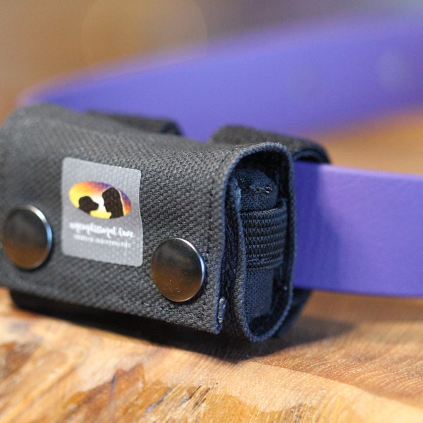 FI (Series 3) GPS Compatible Pouch with Velcro Backing - Handmade for all Collar and Harness Styles - 15 Colour Options