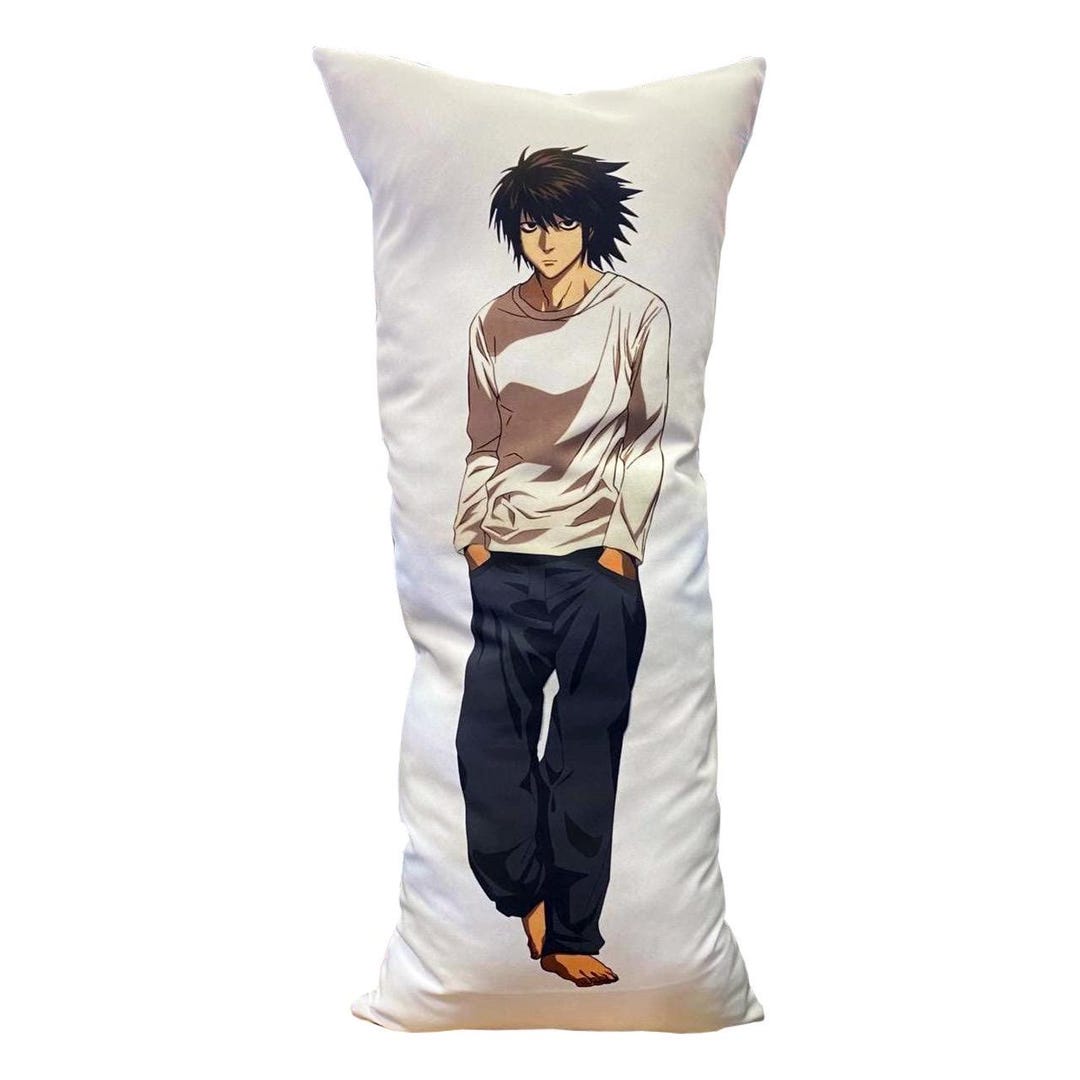 Dakimakura Hug Pillow With the Image of L Lawliet Death Note Size