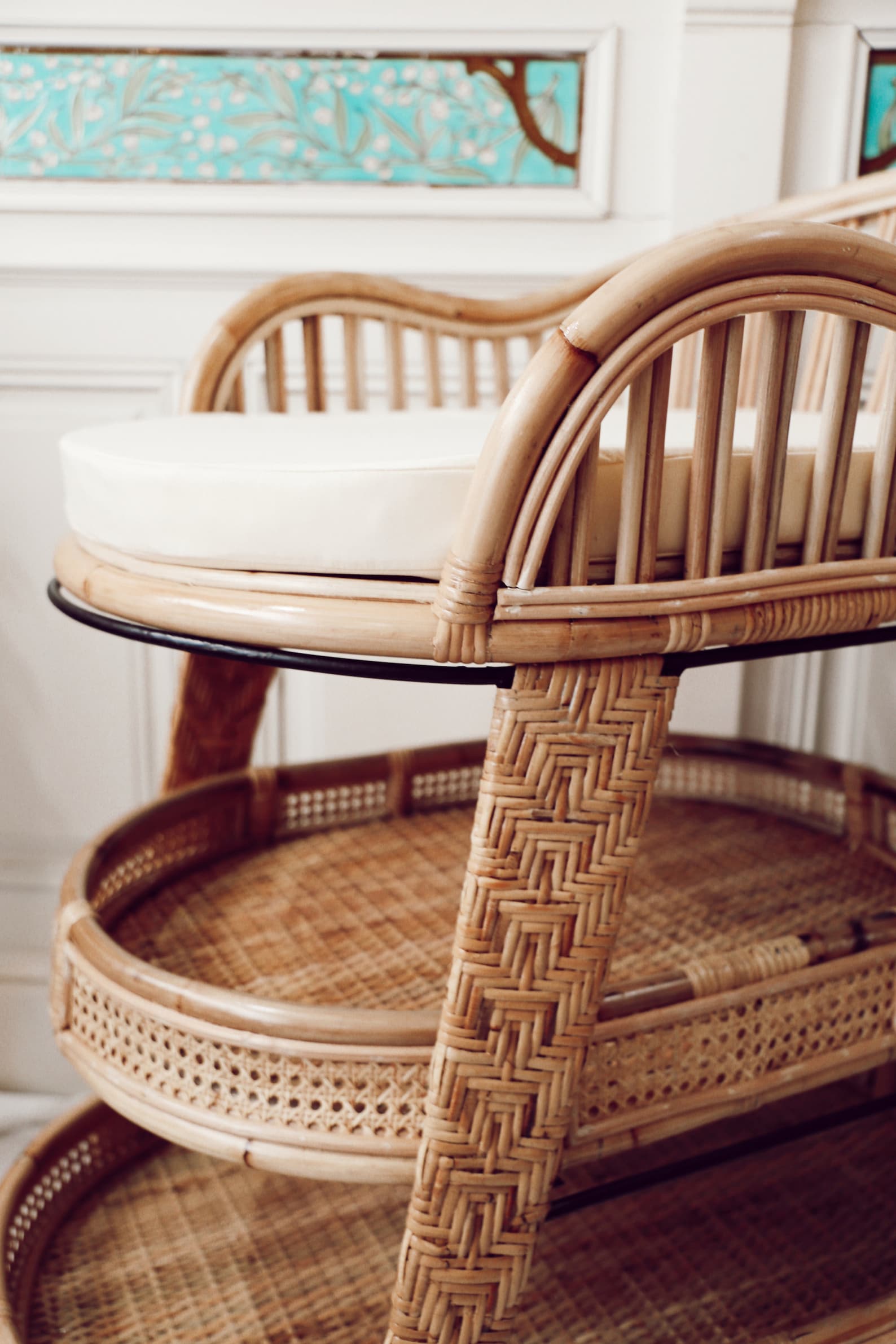 Rattan Changing Table Etsy