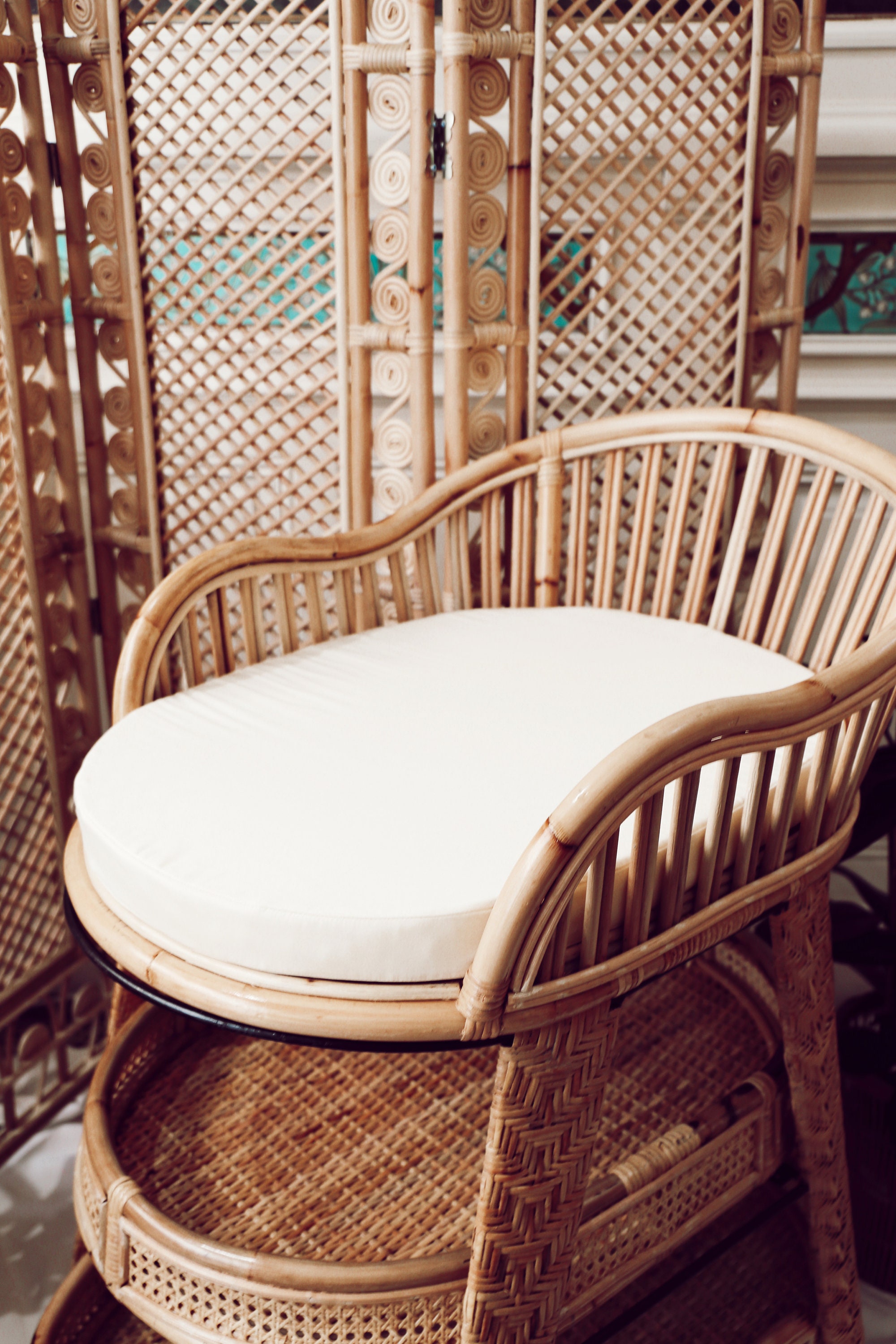 Rattan Changing Table Etsy