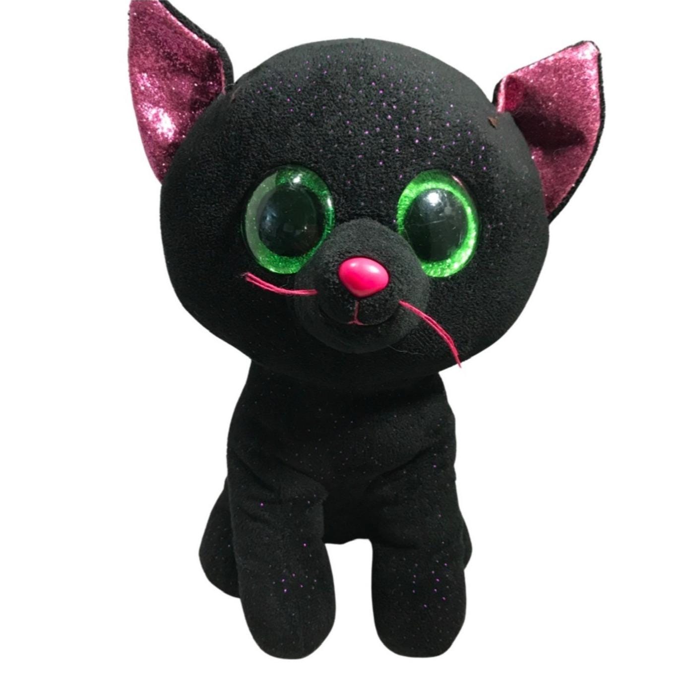 TY BEANIE BOOS Potion Black Cat Plush Stuffy Collectable Error