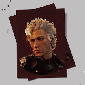 Astarion - Baldur's Gate 3 Fanart Art Print