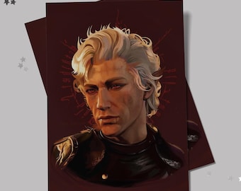 Astarion - Baldur&#39;s Gate 3 Fanart Art Print