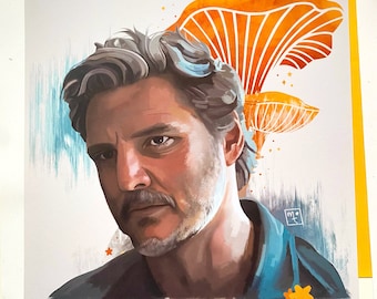 Joel Miller - The Last Of Us Illustrated Art Print